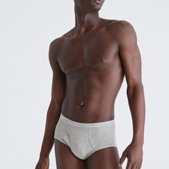 Calvin Klein Men's Cotton Classics 3-Pack Brief - Picture 1 of 4